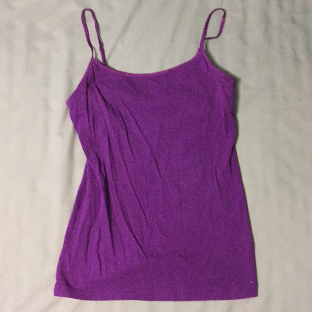 Purple tank top